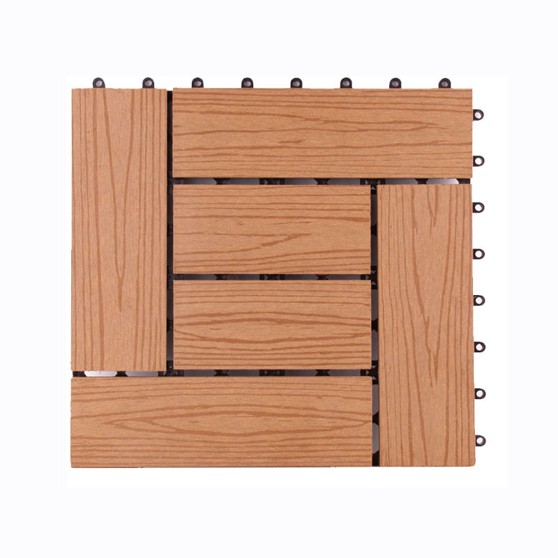 Holz-Kunststoff-Verbundwerkstoff, WPC-Terrassenfliesen, technischer Bodenbelag, Gartendekoration