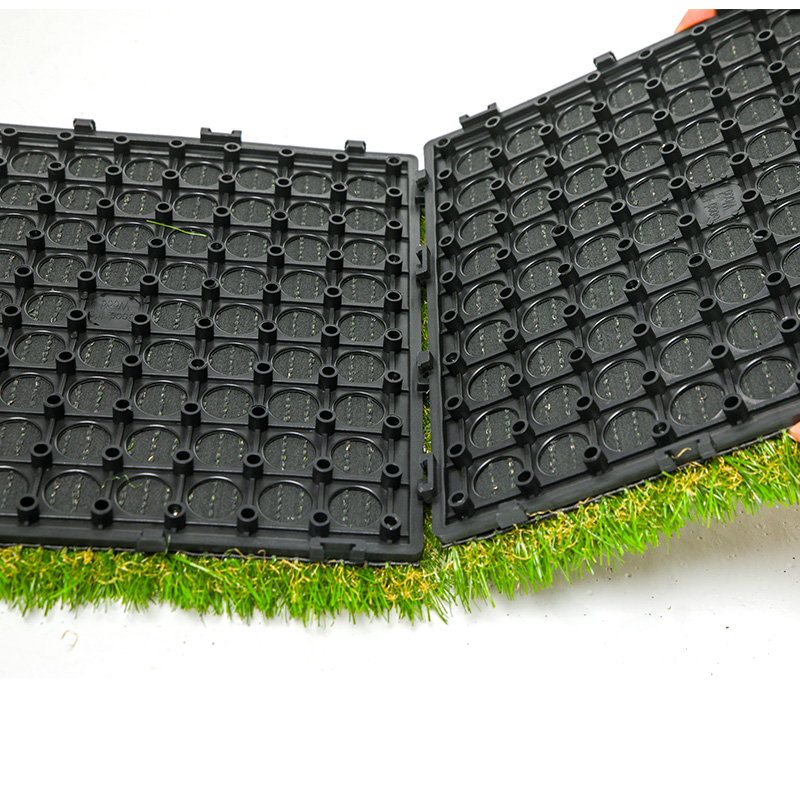 Outdoor-Garten-Kunstrasen-Deckfliesen aus PE-Material